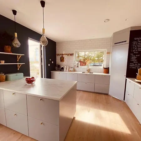 Stor Familiebolig Med Panoramautsikt Ferienhaus Larvik