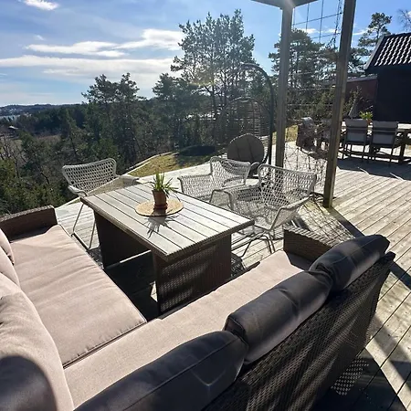 Stor Familiebolig Med Panoramautsikt Feriehus *